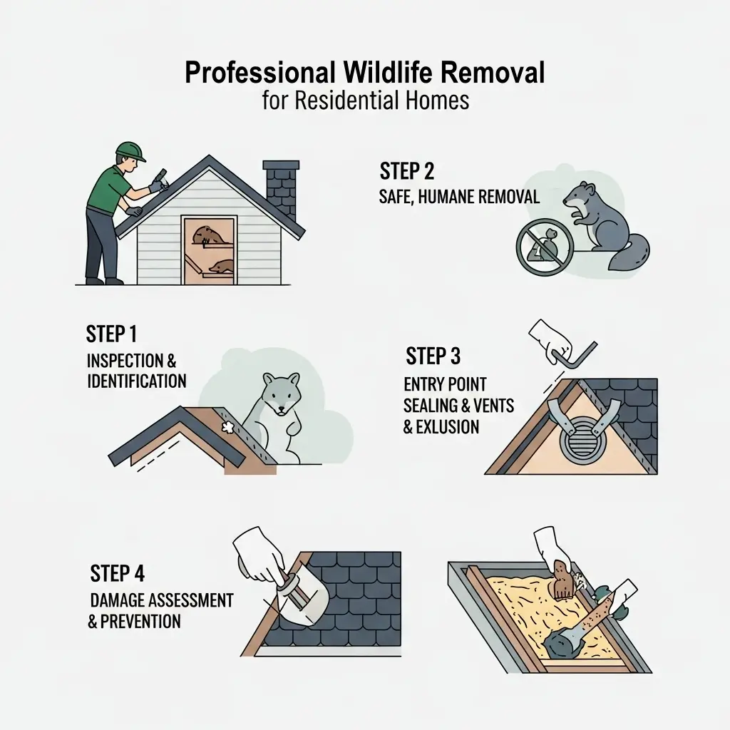 Wildlife removal process allen tx